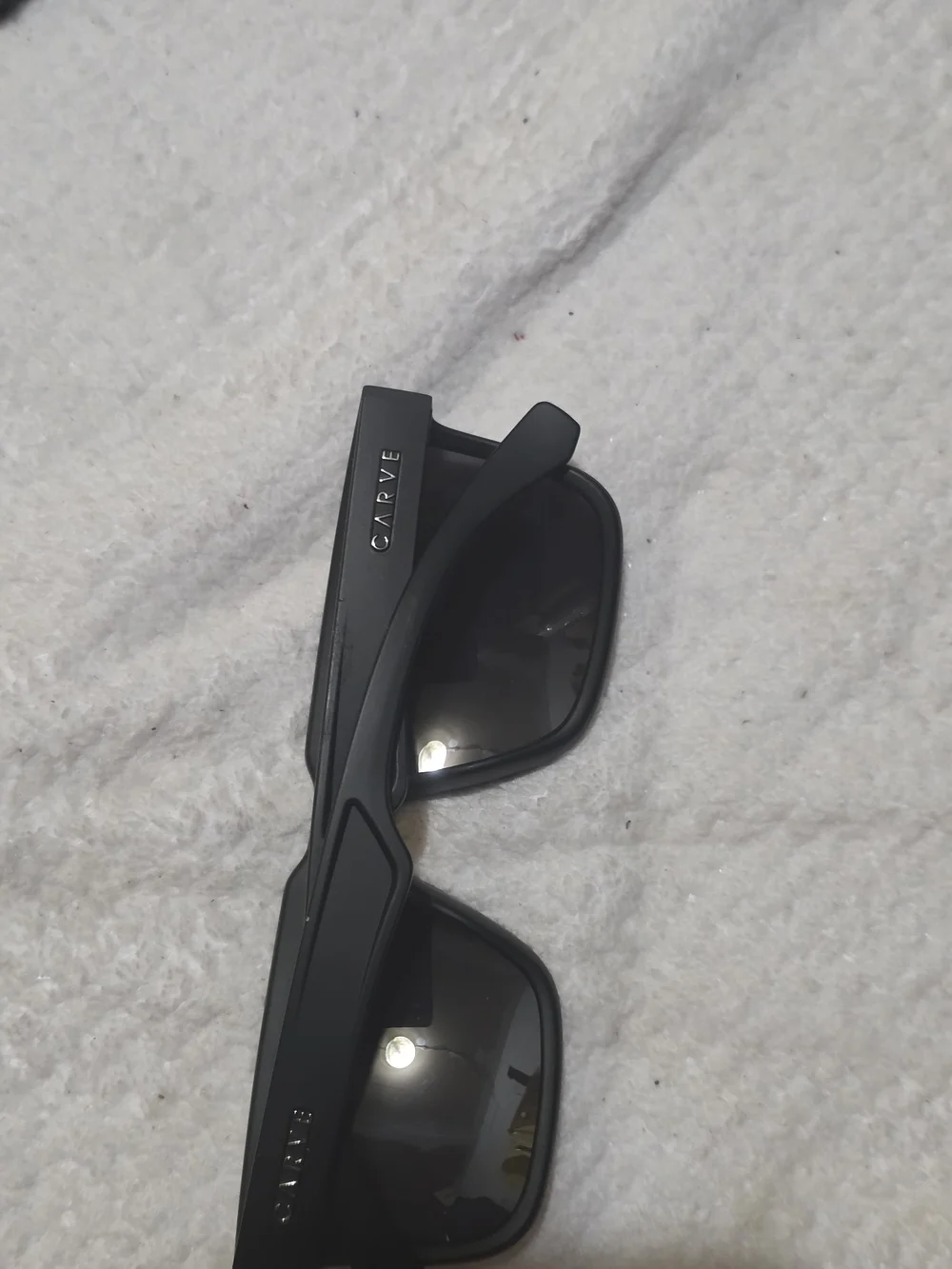 Carve Men's Polarized Sunglasses - Black